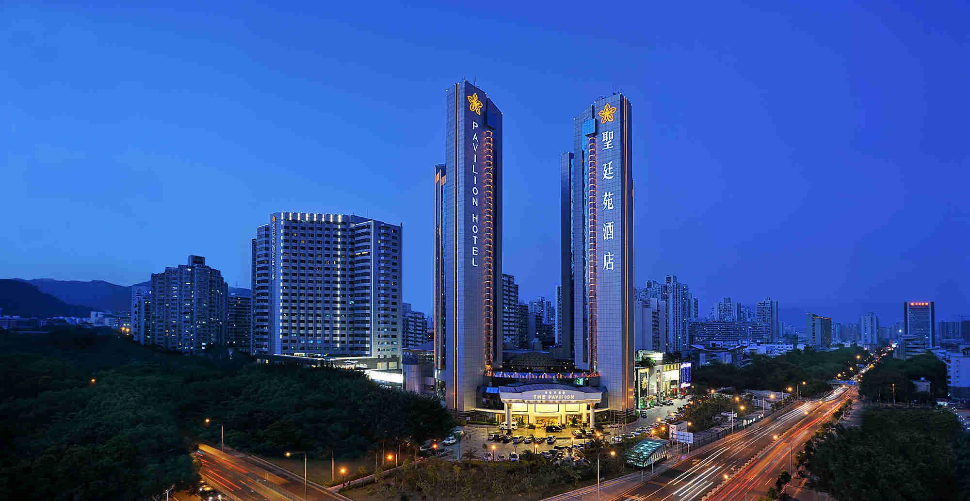 The Pavilion Century Tower Shenzhen Bagian luar foto